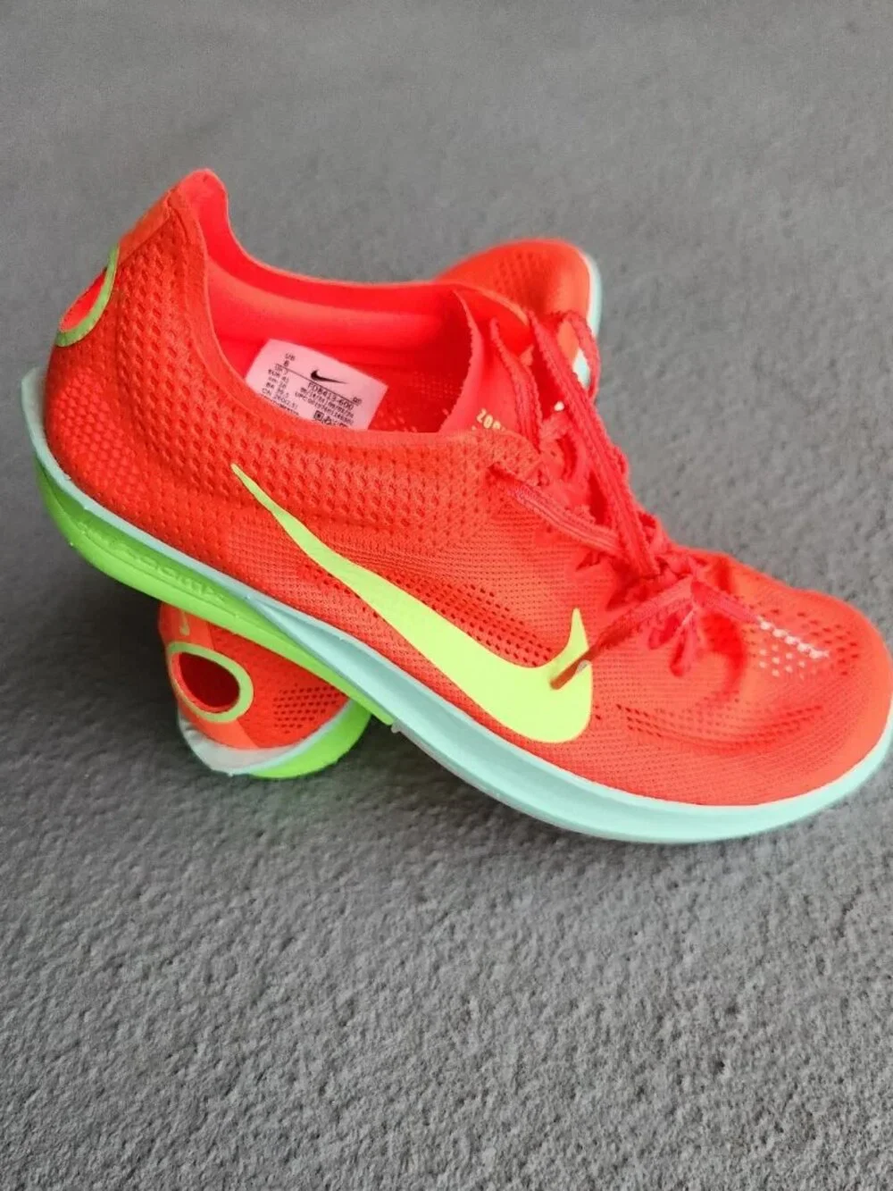 Nike ZoomX Dragonfly 2 Track Bright Crimson FD8413-600 SPIKE BAG Sz 11 US NEW